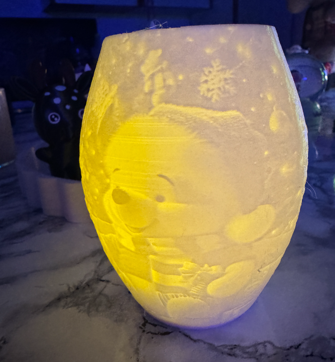Tealightholder Winnie Pooh
