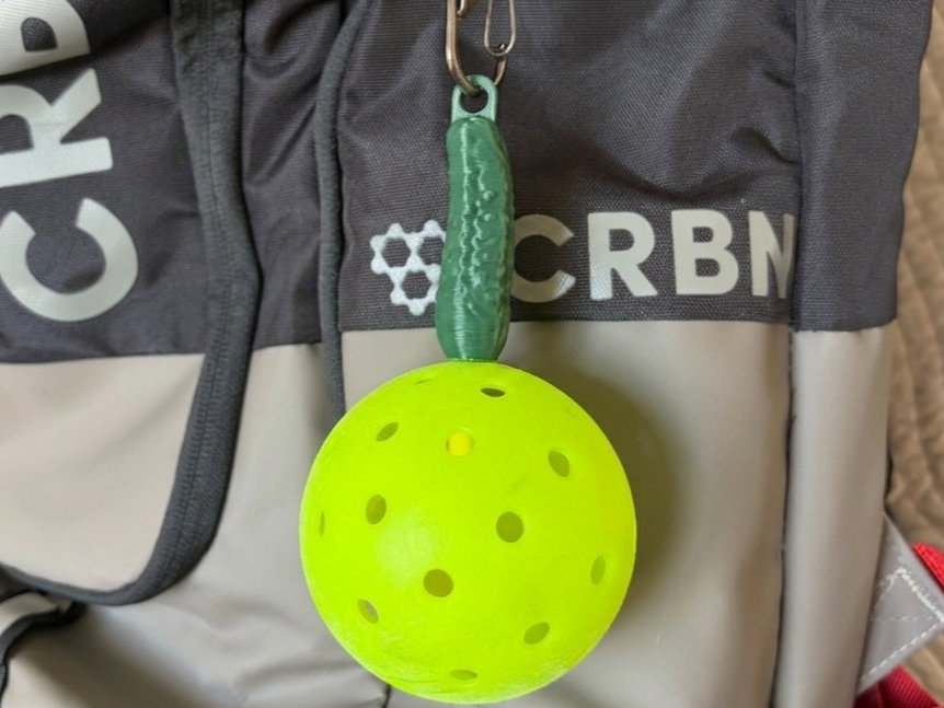 Pickleball Ball Holder - Pickle Bag Clip