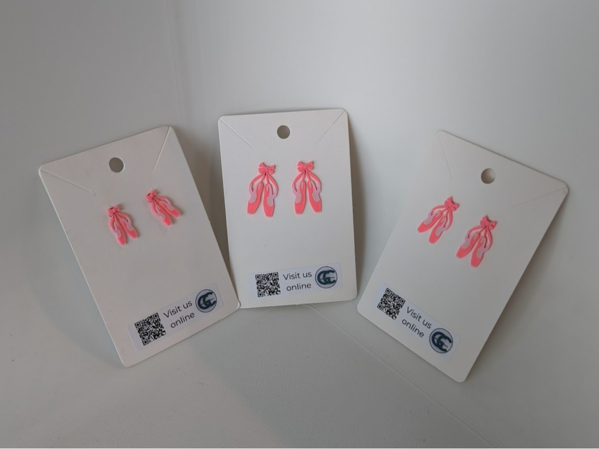 Ballet Pointe Shoe Earrings