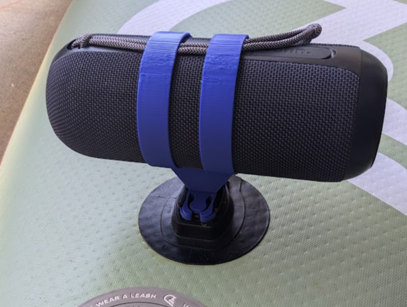 Onn Large Rugged Speaker SUP GoPro Mount