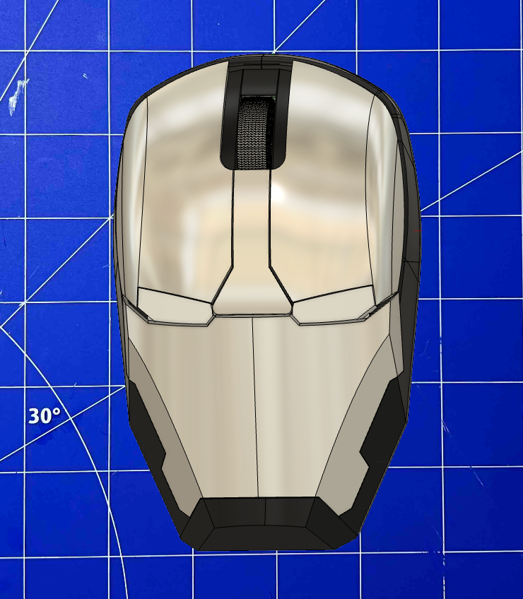 Mouse IronMan WarMachine version M3 screw