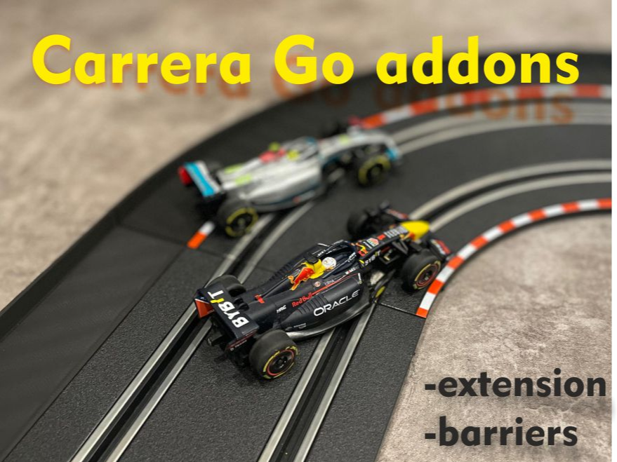Corner & Straight extensions for the carrera go