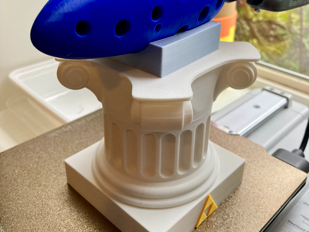 Legend of Zelda Column/Cradle for Deluxe Ocarina