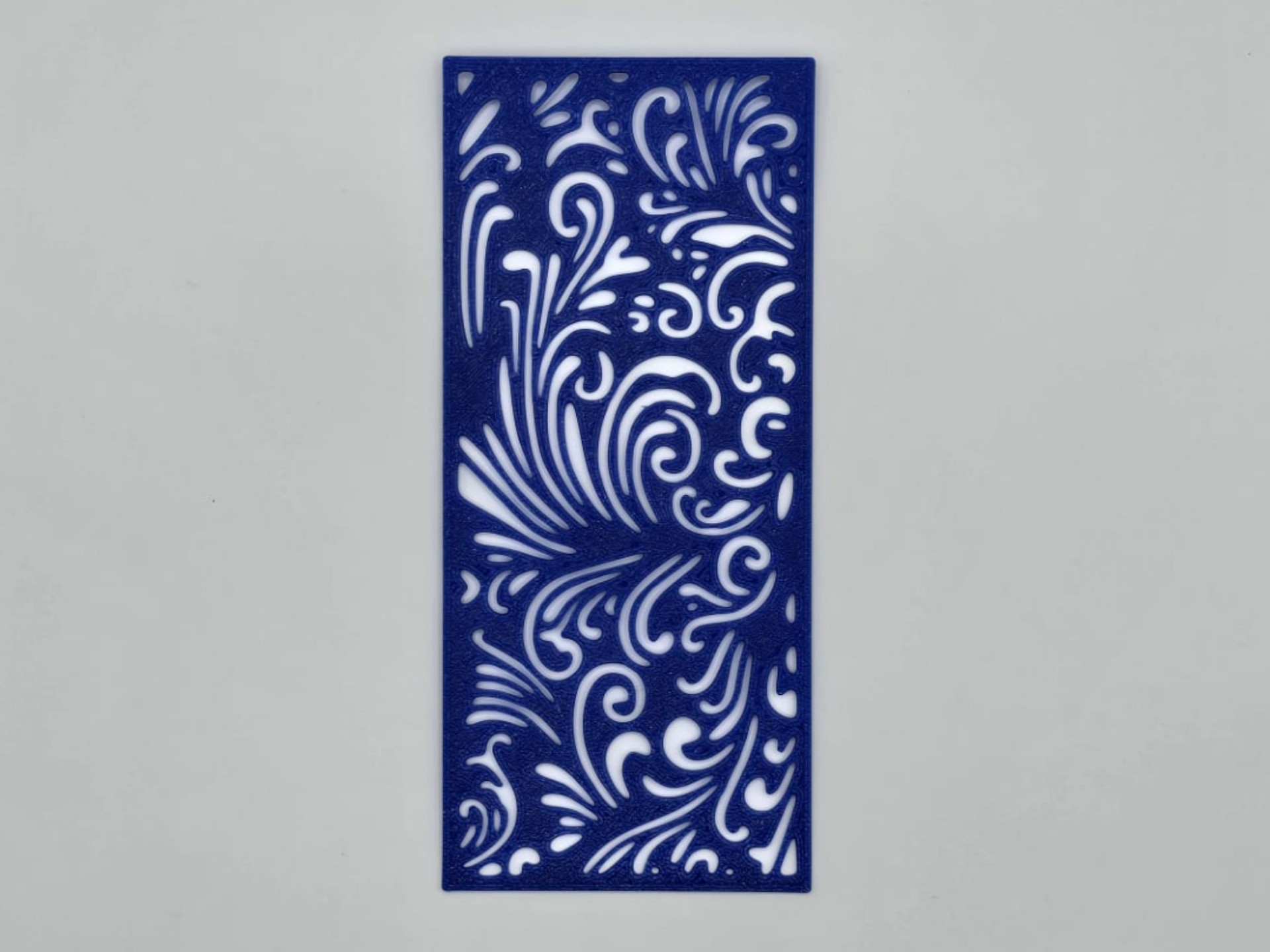 Ornate Scrollwork Stencil Template