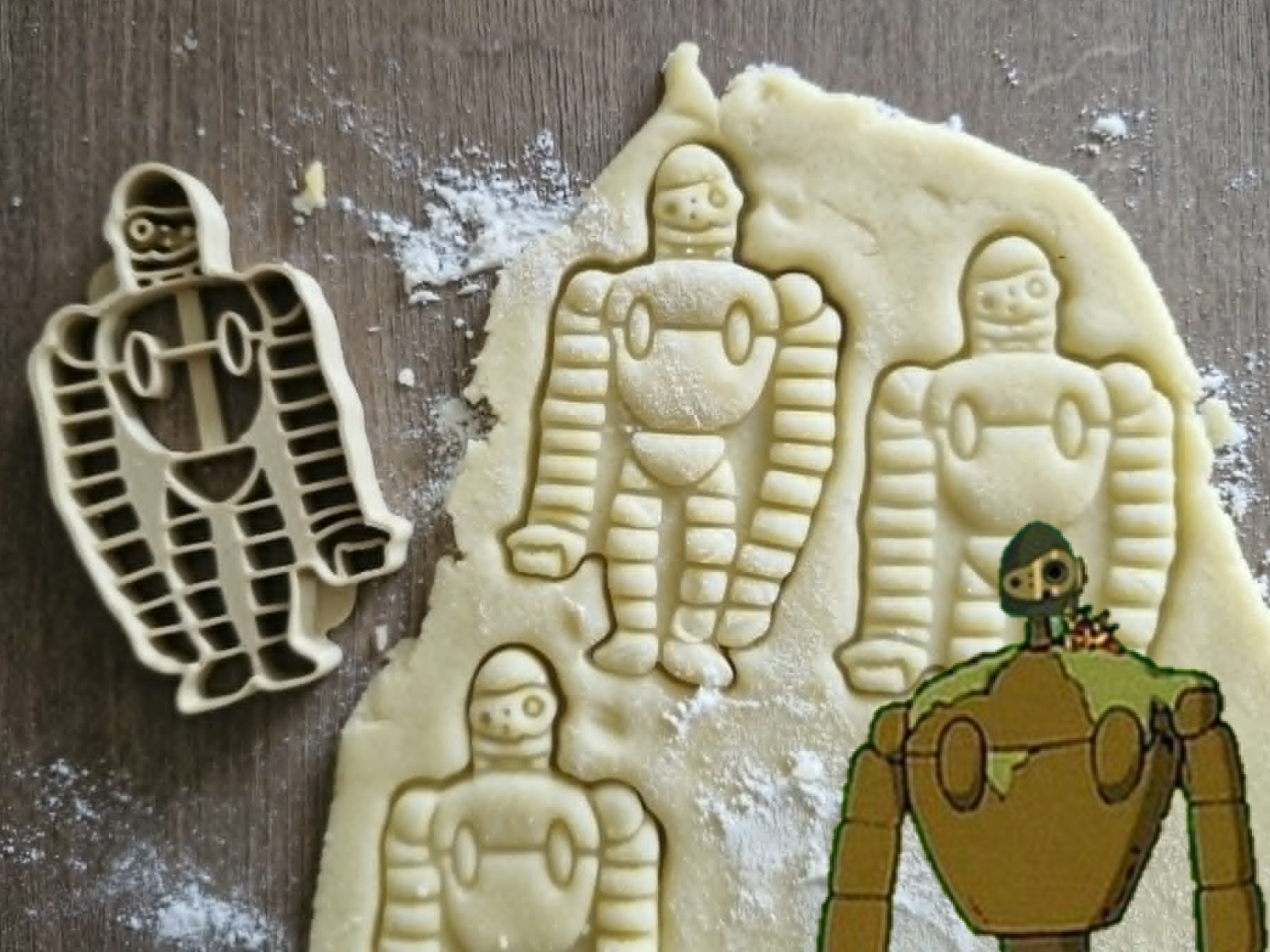 Emporte pièce Biscuit - Ghibli - Laputa Robot