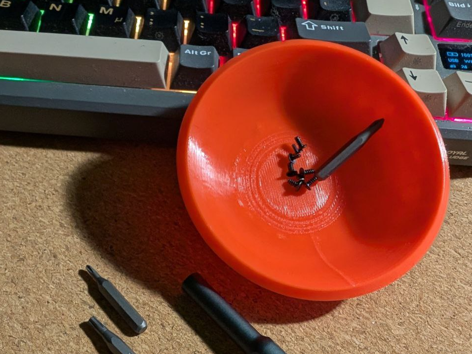 Magnetic Screw Bowl for bits and pieces