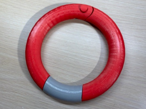 Rudo Surebrec - Gachiakuta Red Neck Ring