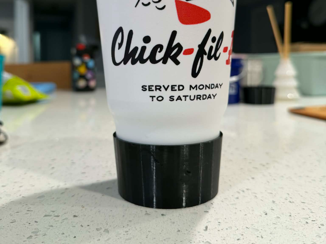 Chick-Fil-A doodle cup boot