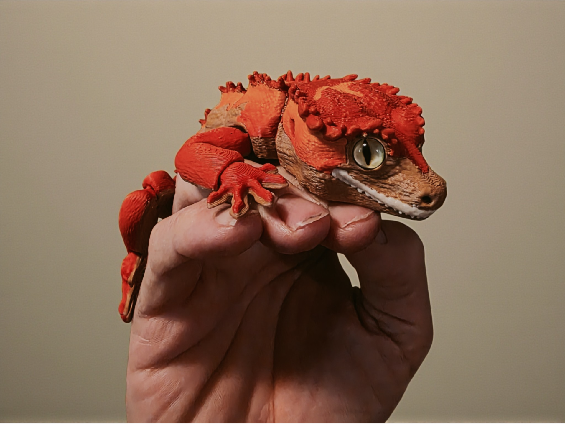 Crested Gecko - Articulated Lizard