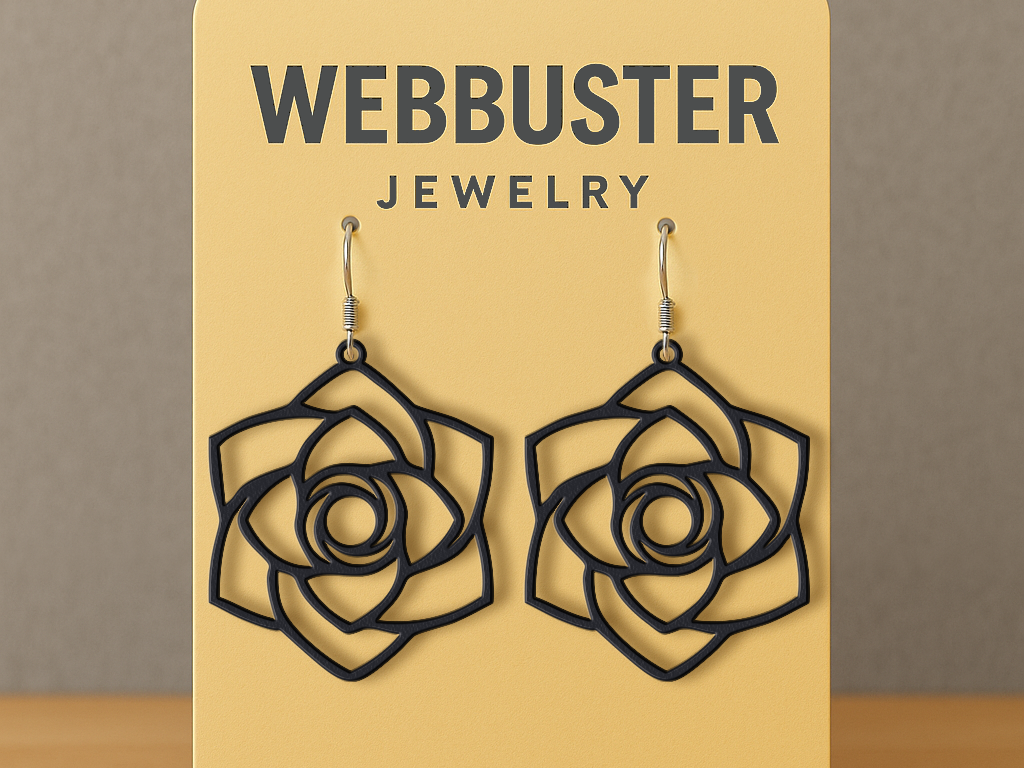 Rose’s Passion Earrings