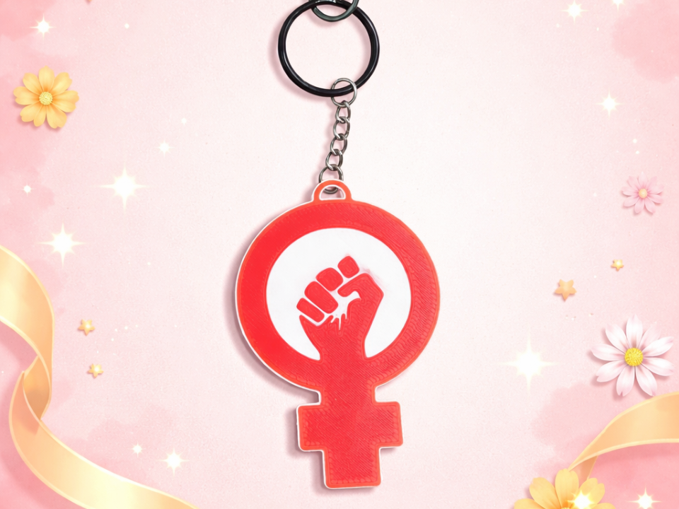 Women’s Day keychain