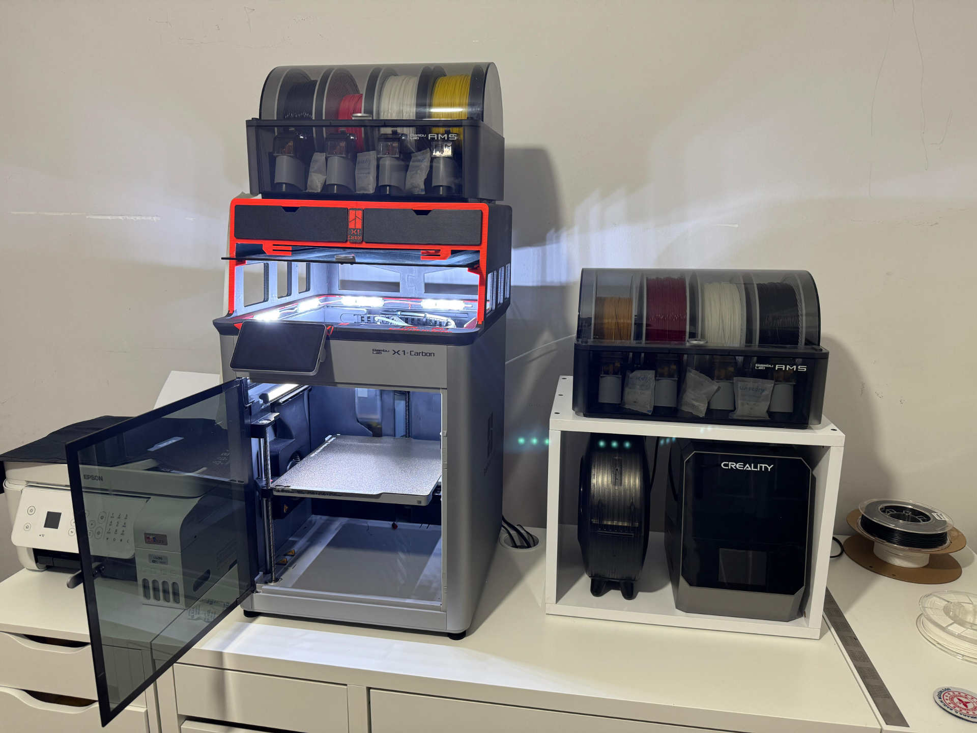 Bambu Lab X1C Combo AMS RİSER