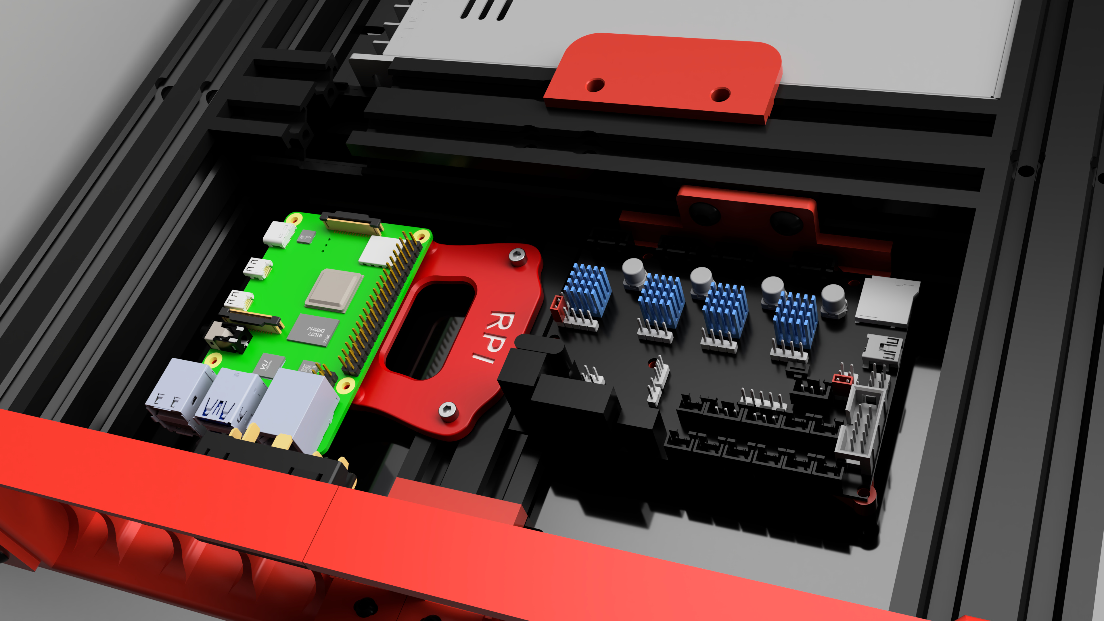 RPI Mount for Voron Switchwire