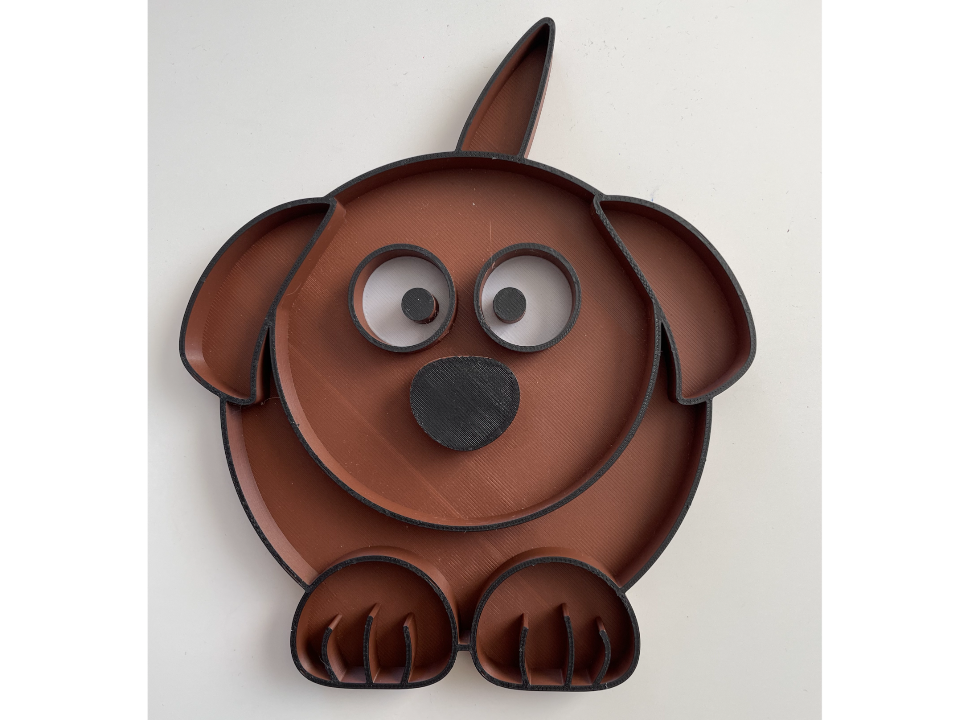 Sensory tray - dog