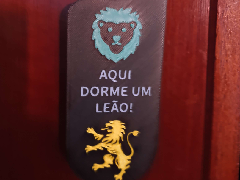 door sign sporting