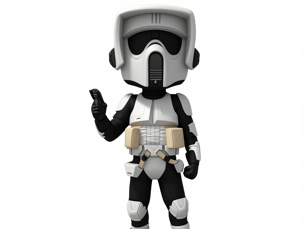 Starwars Scout Trooper Figure
