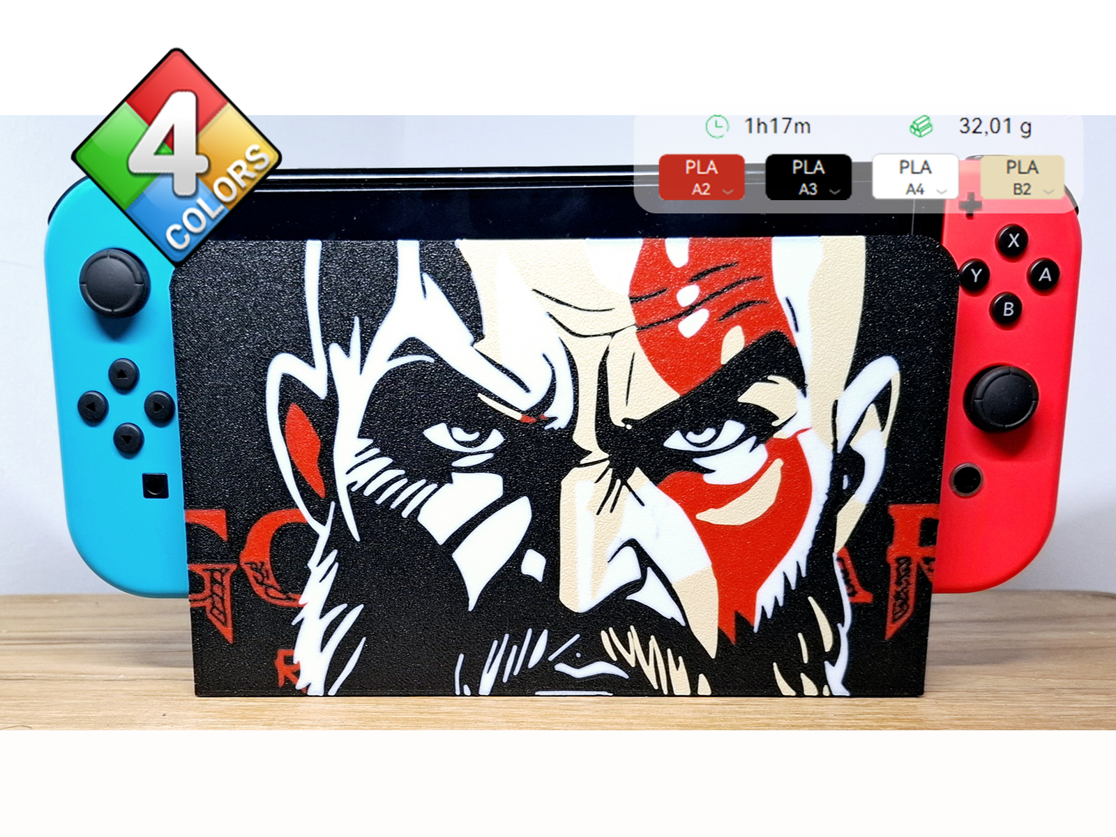 Coque Switch Editon :"God Of War"