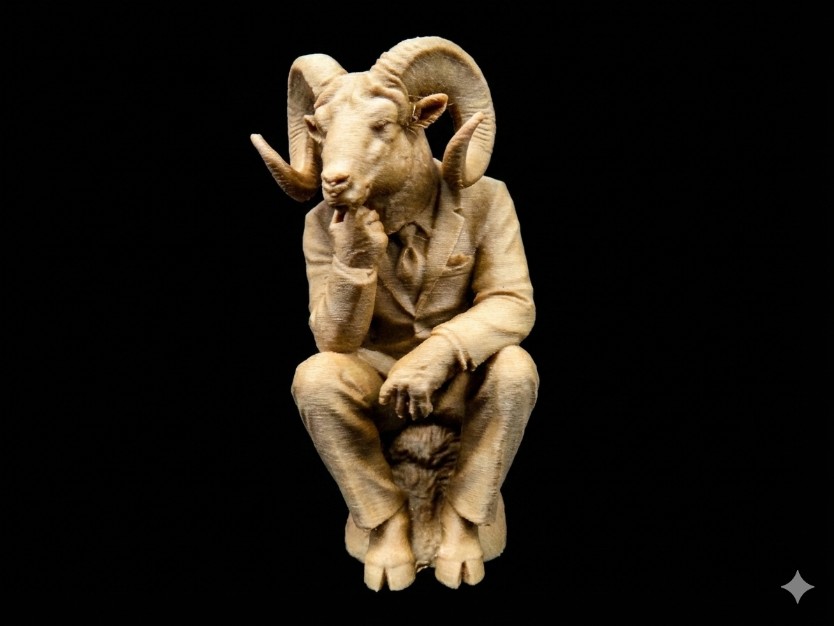 Thinker big horn sheep