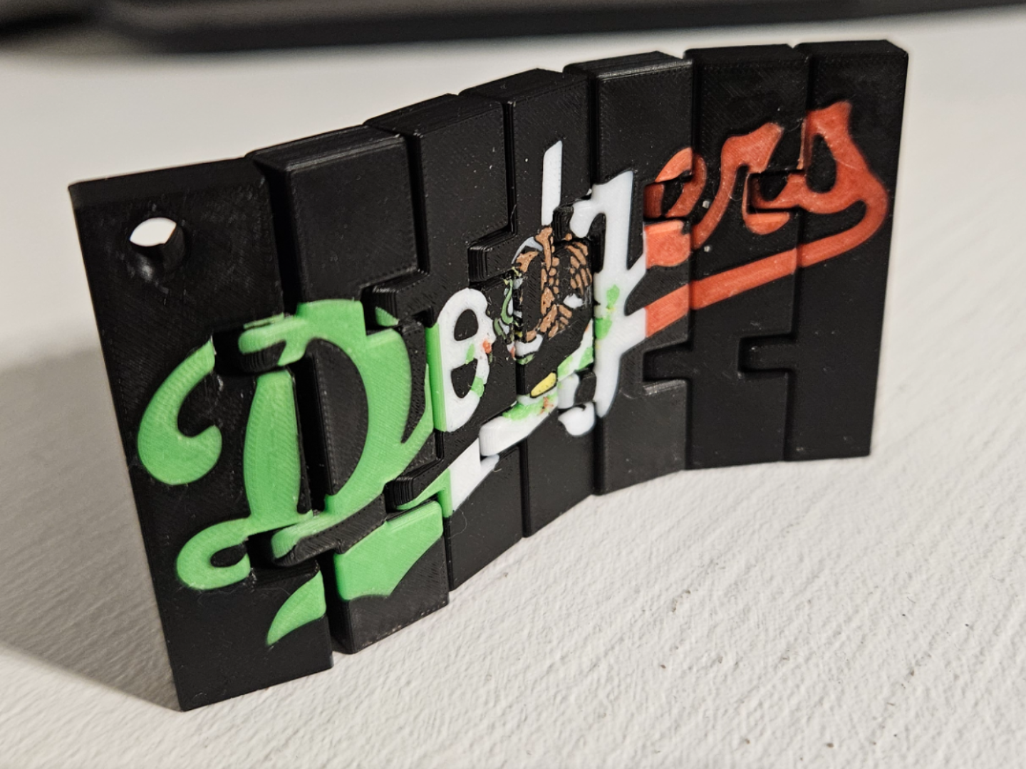 Dodgers Mexican Flag flexi