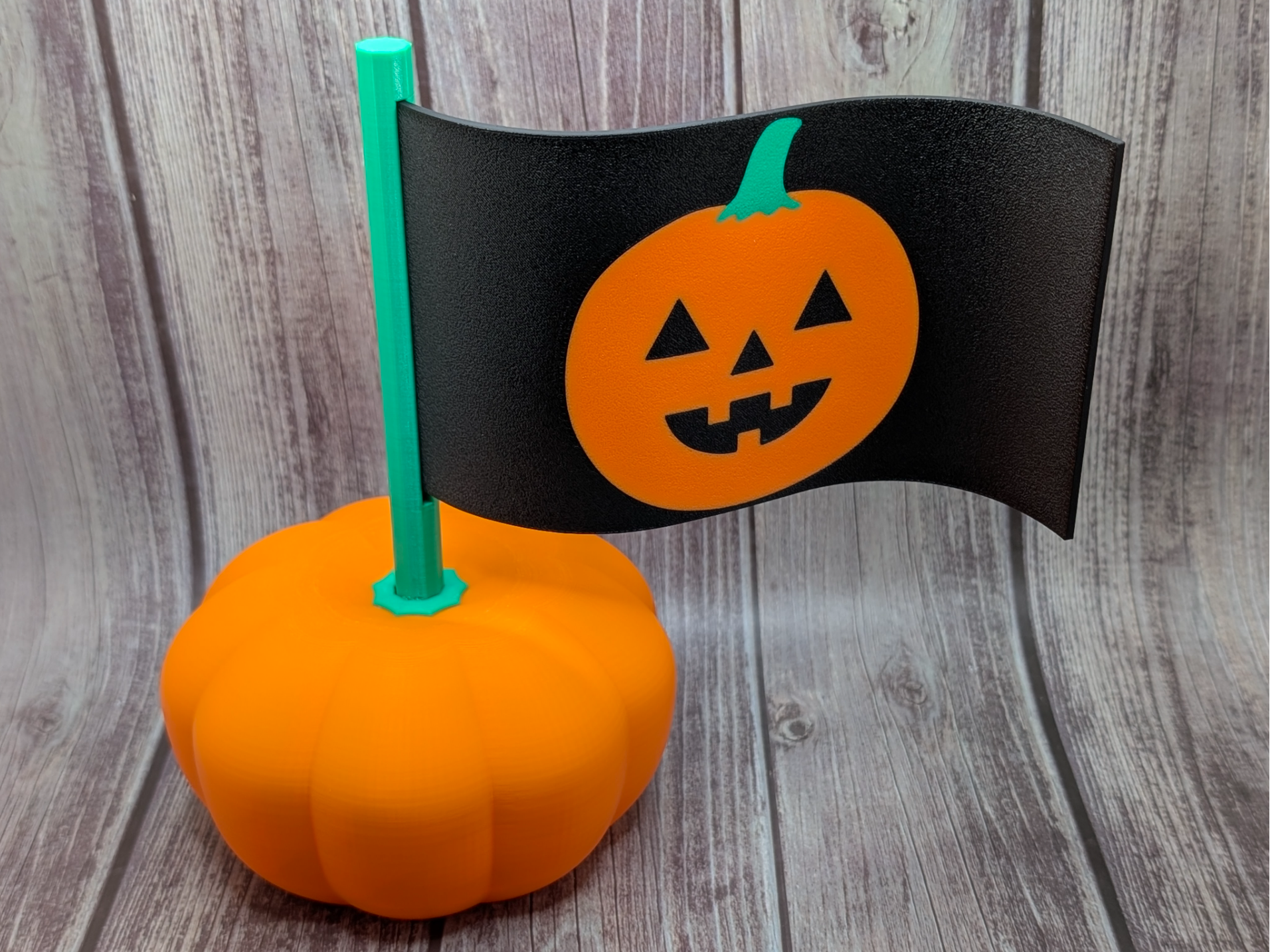 Pumpkin (no AMS) with either stem or flag pole