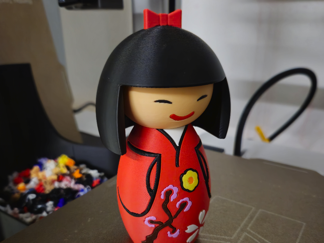 Kokeshi Statue Assembleable