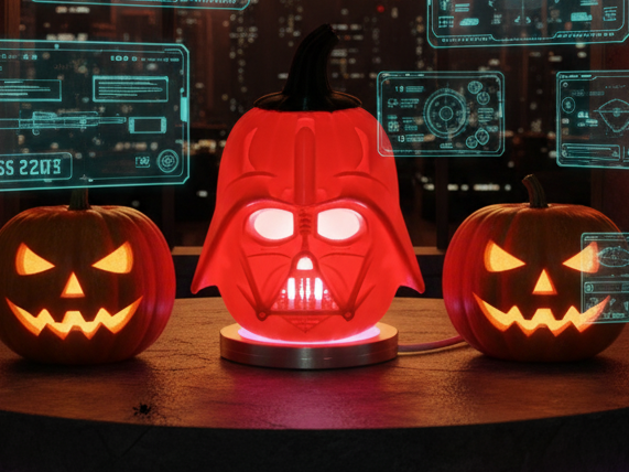 Citrouille Dark Vador Halloween