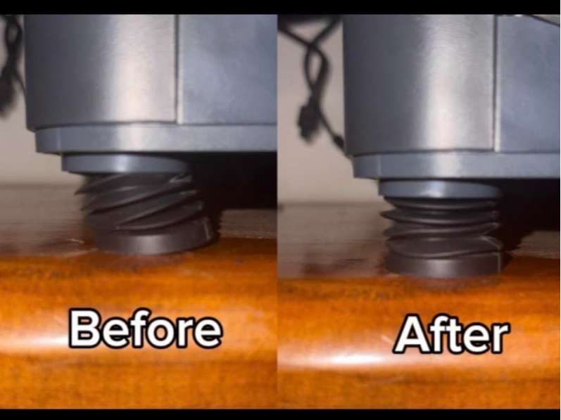 anti vibration feet fix