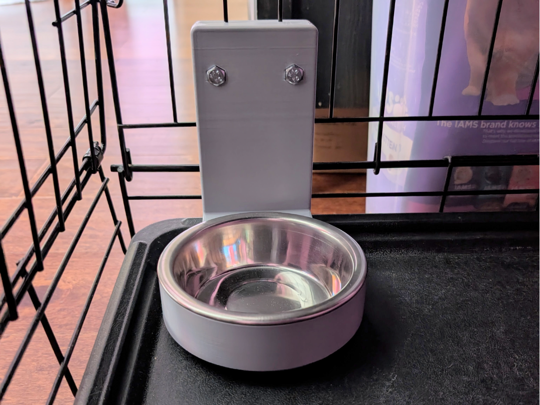 Low profile bowl holder