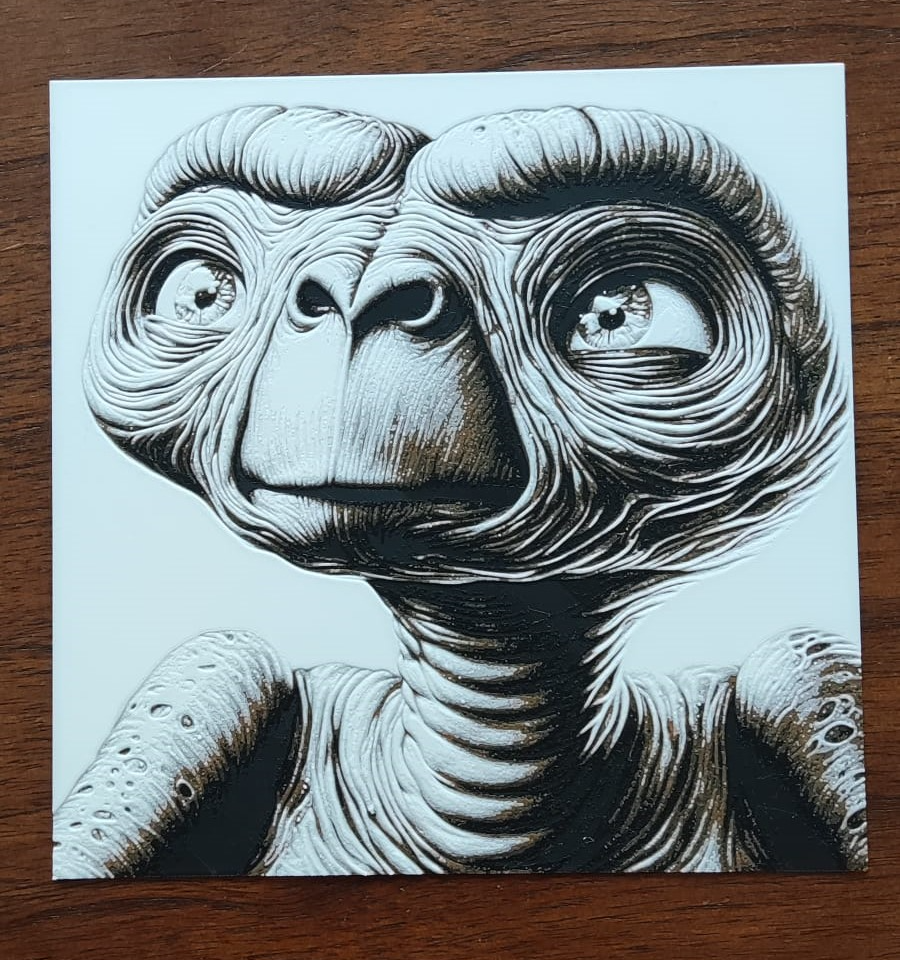 HueForge E.T. El Extraterrestre