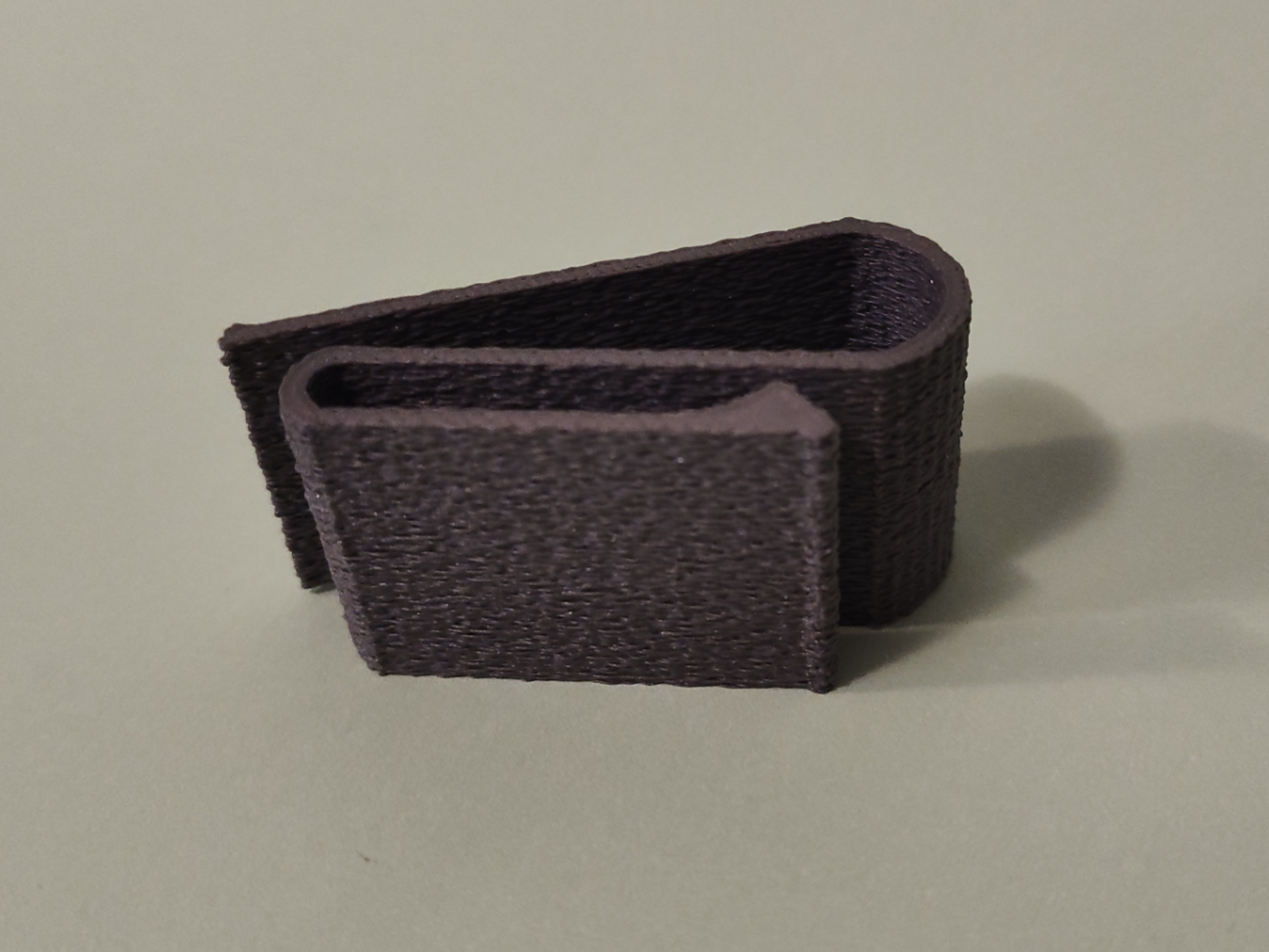 Fuzzy glasses clip