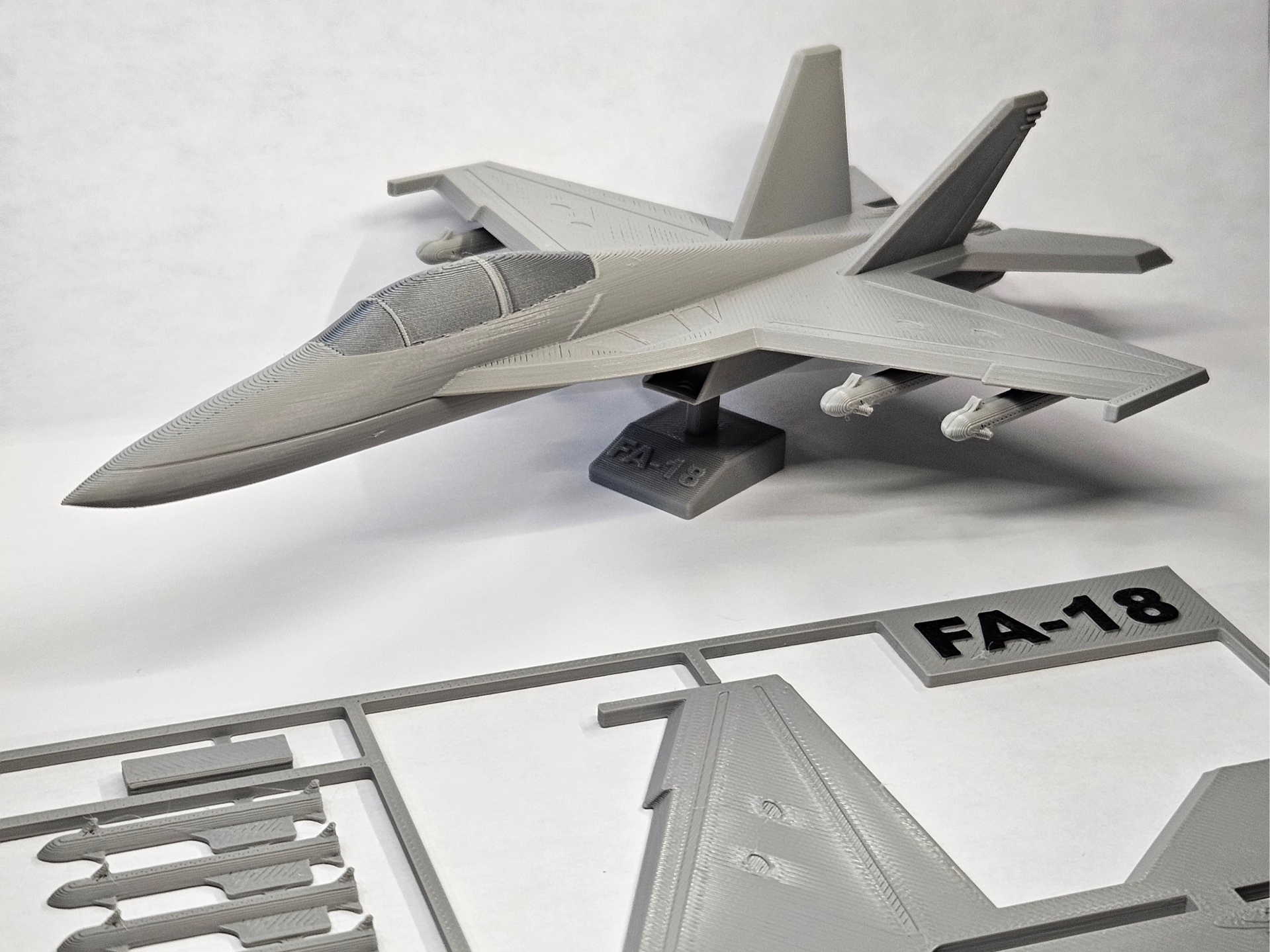 F18 Plane Kit Card