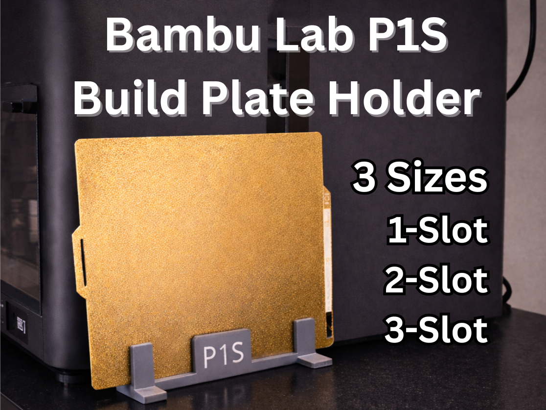 Custom Bambu Lab P1S Build Plate Holder