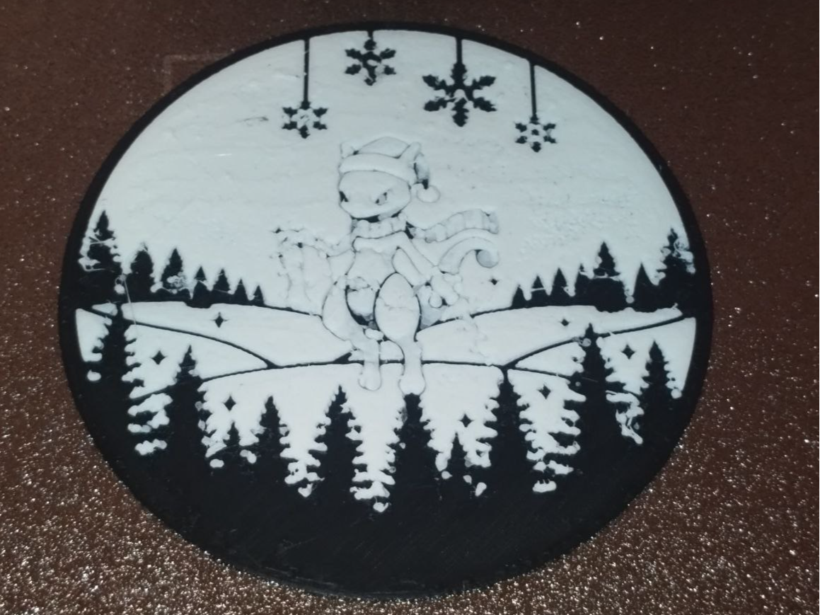 Mewtwo arbol de navidad
