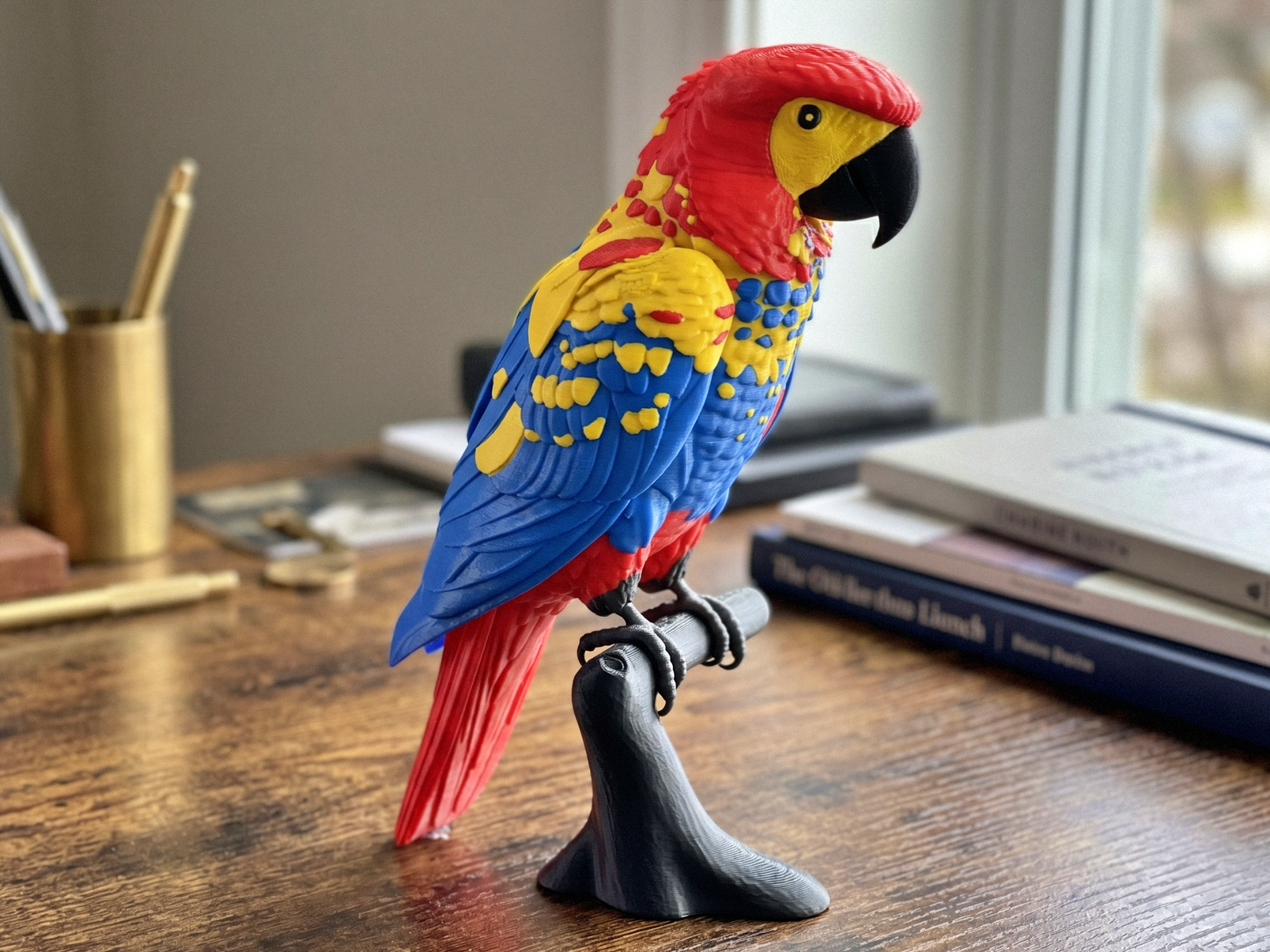 Scarlet Macaw 4 AMS – Exotic Colorful Bird Model