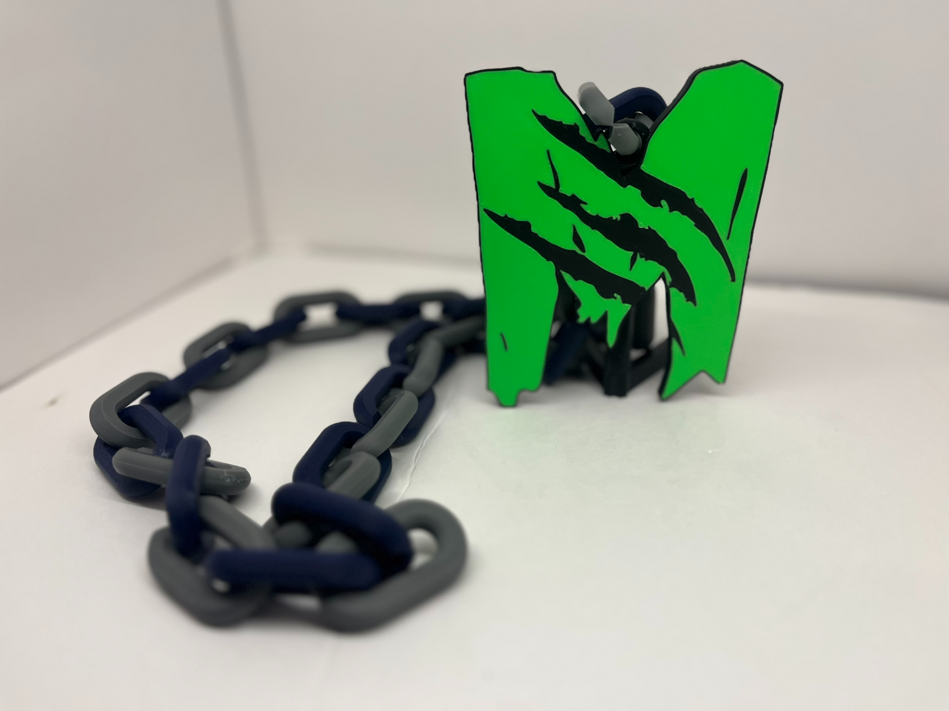 Monster M Necklace