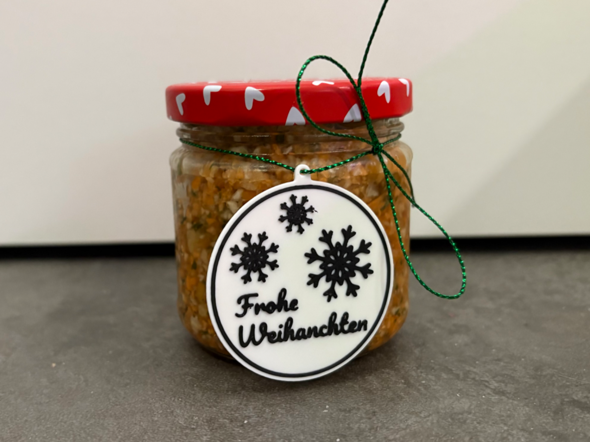 Geschenkanhänger Frohe Weihnachen