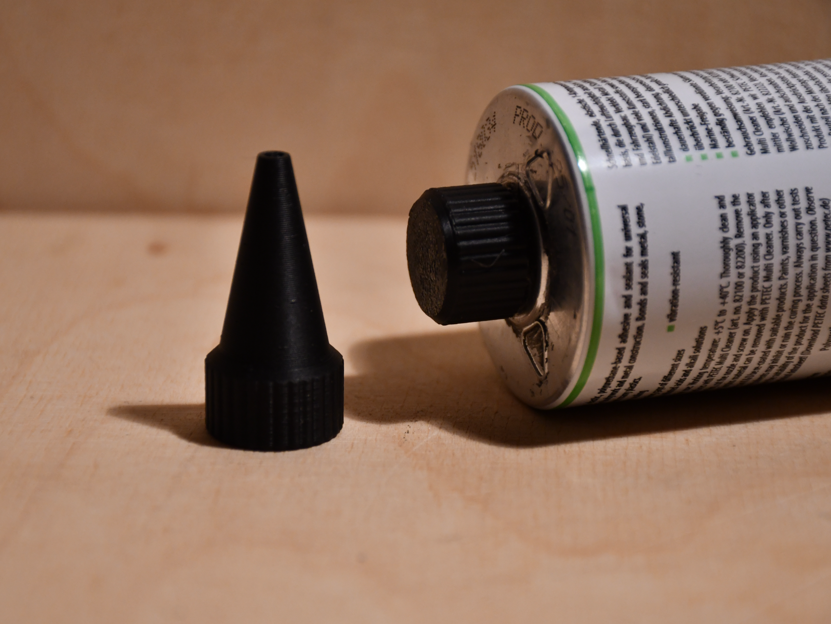 Euro Cartridge Cap & Short Nozzle M15x1.5