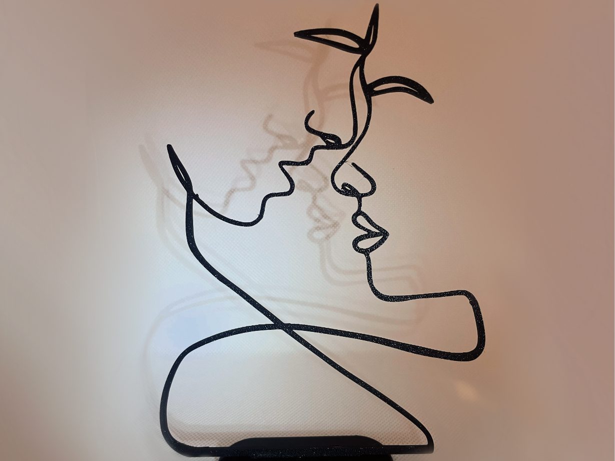 Line Art Sculpture - Couple - Fast Print(45min)
