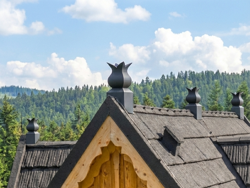 Ridge Finial (Traditional Roof Decoration)