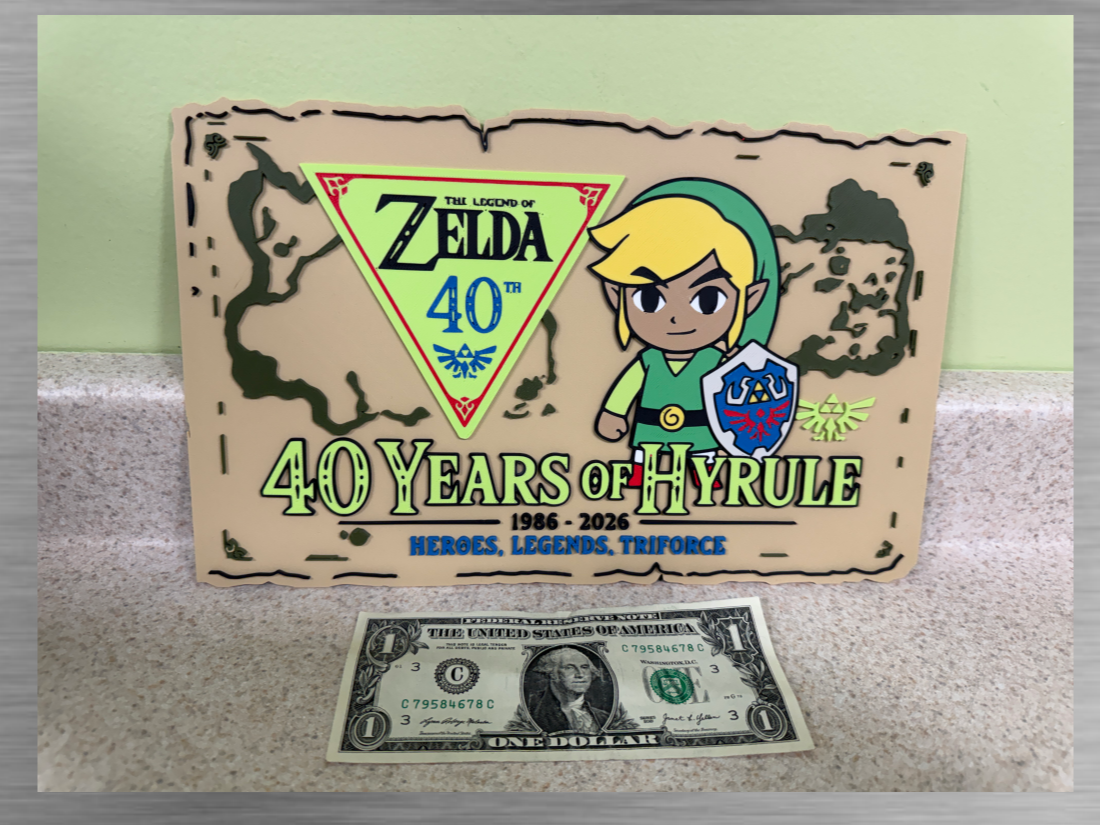 LOZ-40th Tribute Art