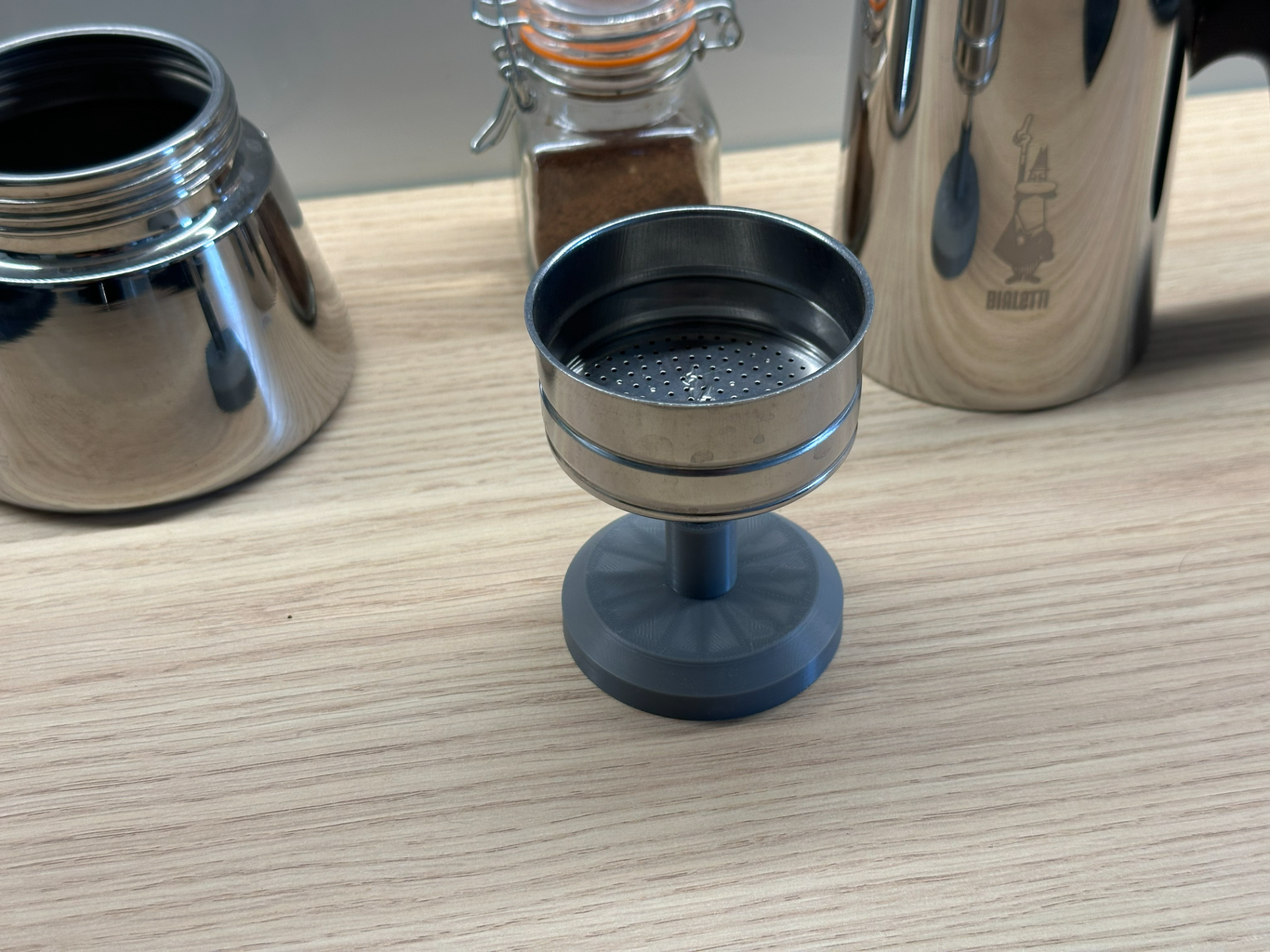 Bialetti Moka Pot Funnel Stand Holder 6tz & Other