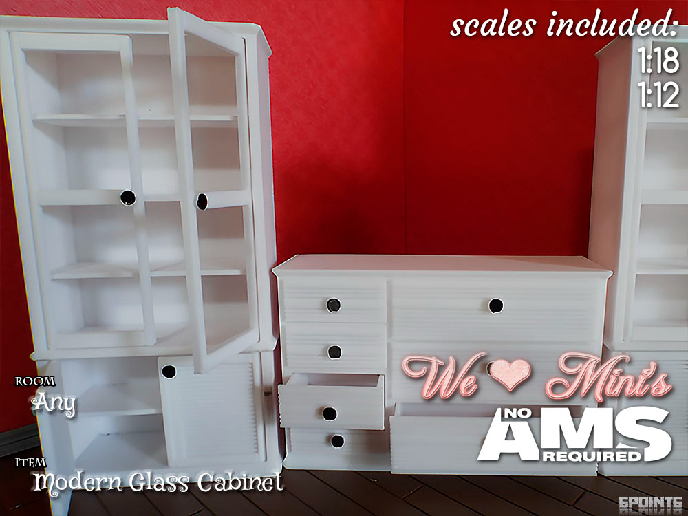 WLM - Modern Glass Cabinet
