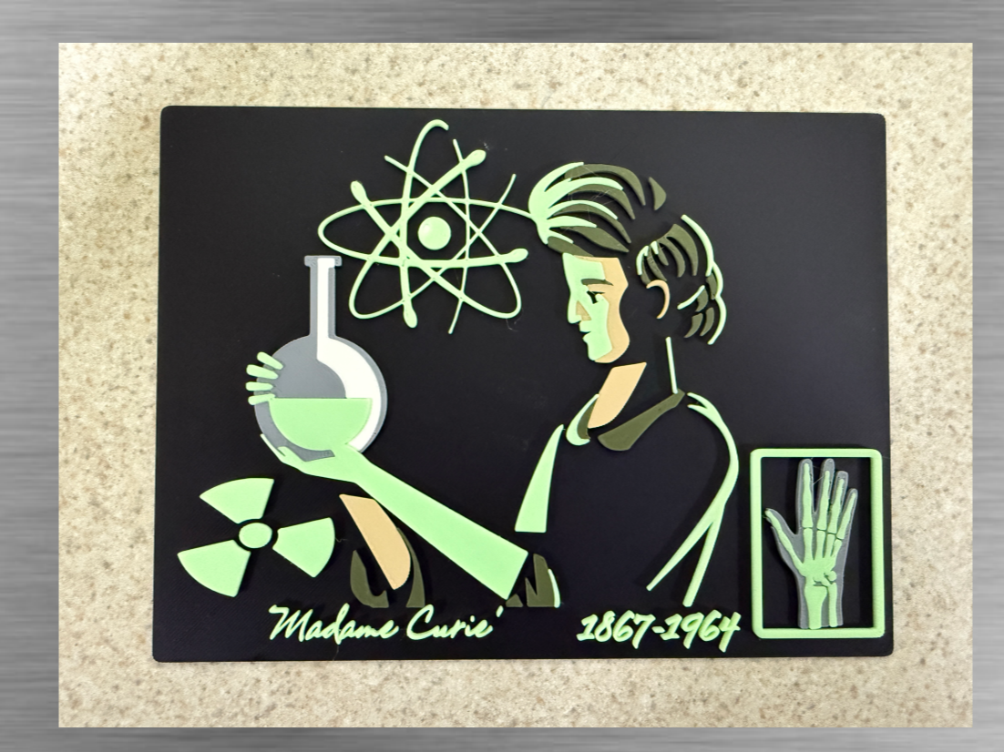 Atomic Art-Madame Curie Tribute-150x200