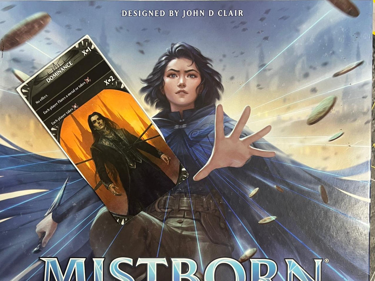 Mistborn Boardgame Dominance Advance Rail
