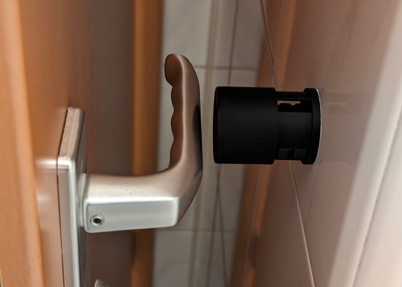 Türstopper - mit Feder, Door Stopper, Damper, Puck