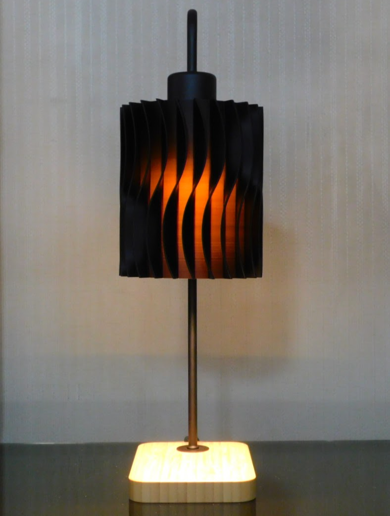 Wave Lampshade for Ikea TVÄRHAND