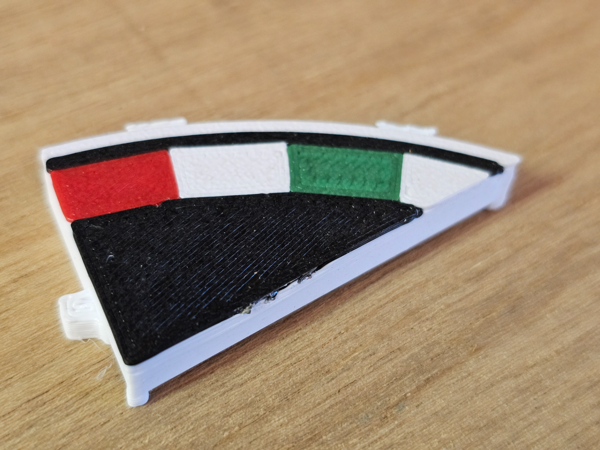 6" inside cut AFX Track Border