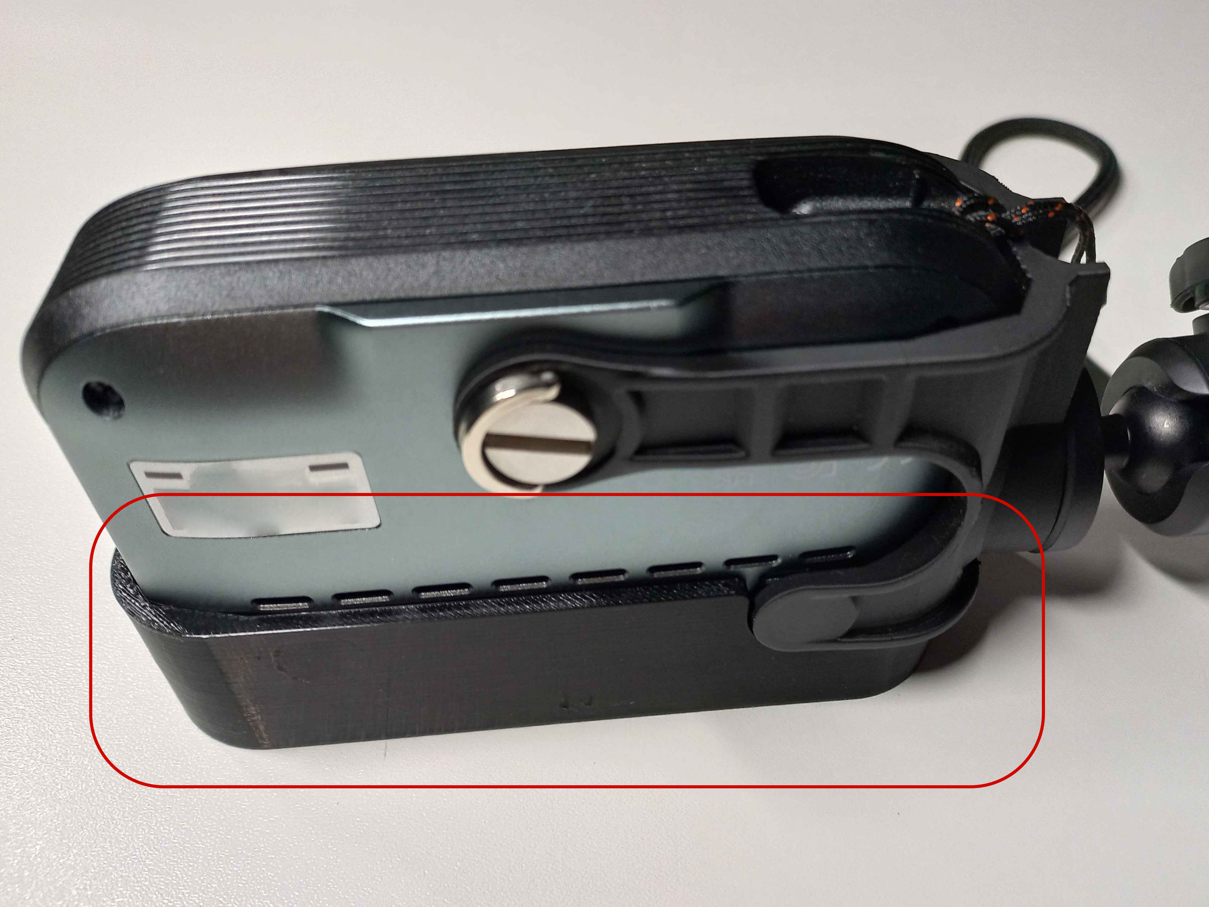 Moose 3D Scanner Lens Cover for V. Mount (f360)