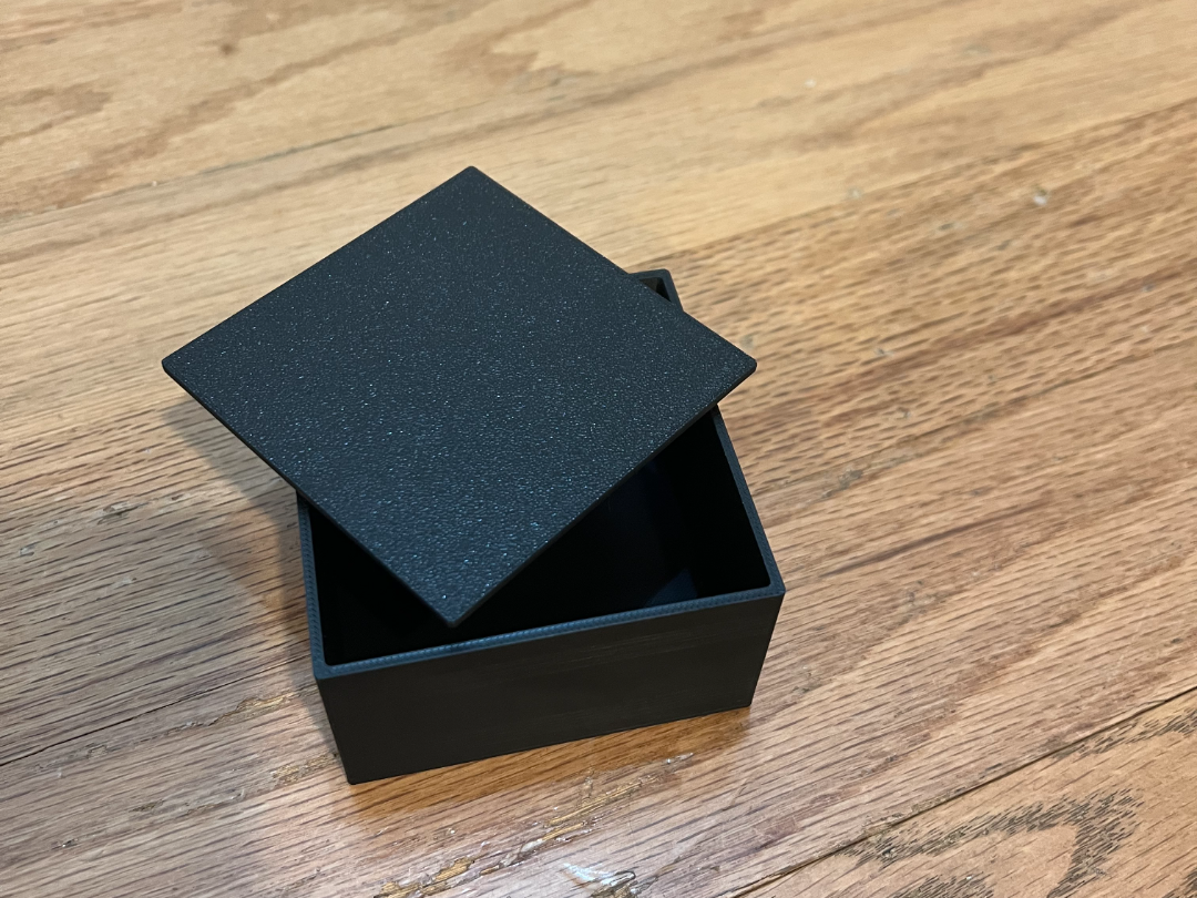 Simple Desk Drawer Box. 3"x3"x1.75"