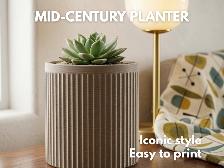 MID-CENTURY PLANTER